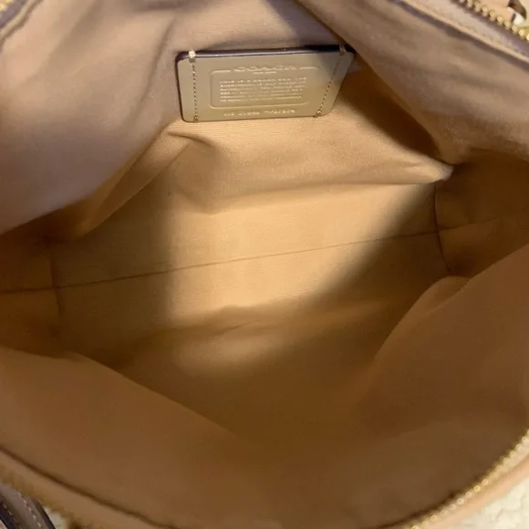 Coach Mini Kelsey Legacy Jacquard Satchel - Picture 4 of 5